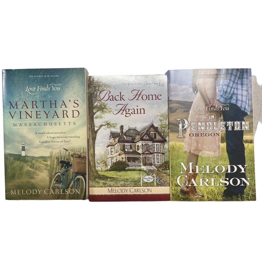 3 Melody Carlson Faith-Based Christian Fiction Paperbacks Guideposts
